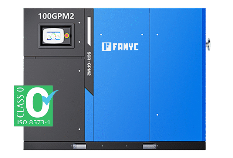 compresor a tornillo oil free libre de aceite argentina