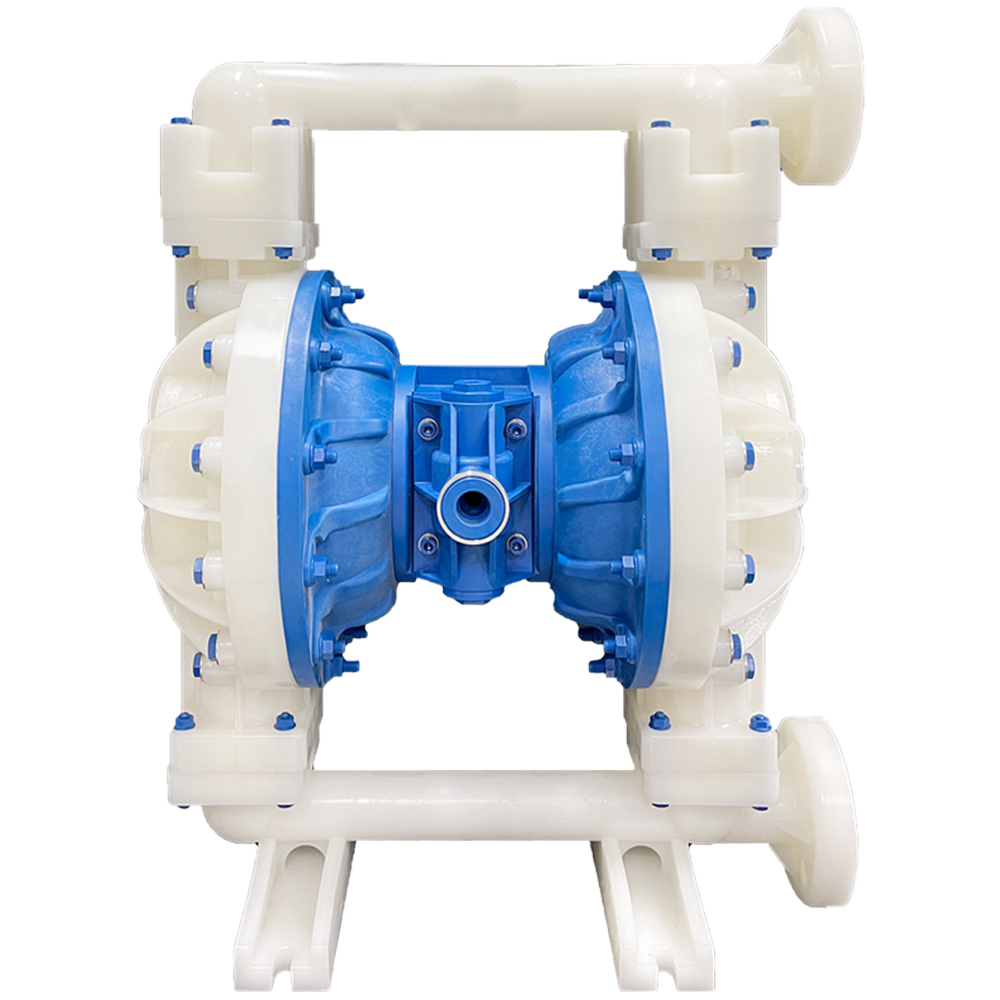 bomba neumática doble diafragma de cuerpo de plástico polipropileno